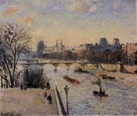 Pissarro, Camille - The Louvre